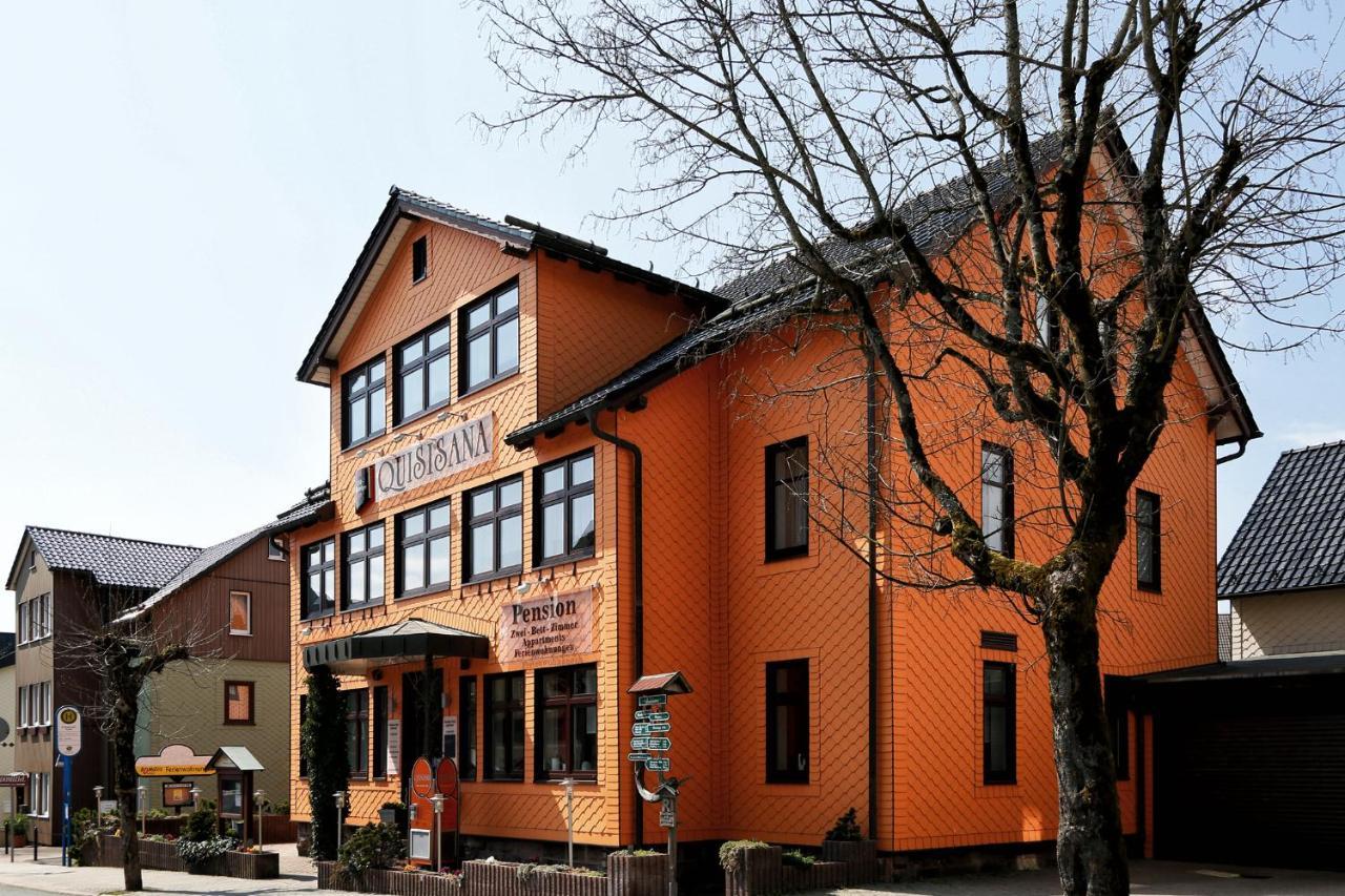 Konsum Gaestehaus Quisisana - Oberhof Оберхоф Экстерьер фото